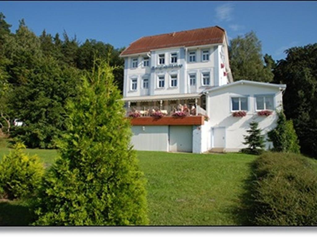 Waldhotel & Restaurant Bergschlosschen Hetzdorf Dış mekan fotoğraf